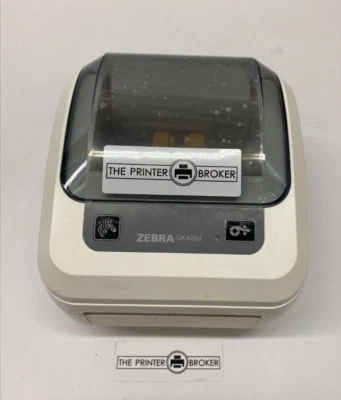 Zebra GK420d Impresora De Etiquetas De Transferencia Térmica GK4H-202520-000 - Immagine 1 di 4