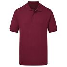 Mens Heavy Polo Shirt Short Sleeve Plain Work Wear Uniform Workwear Top Tee UCC