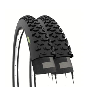 2 REIFEN 24 X 1.95 (50-507) PAAR SCHWARZE REIFEN X MTB REIFEN MOUNTAINBIKE - Bild 1 von 4