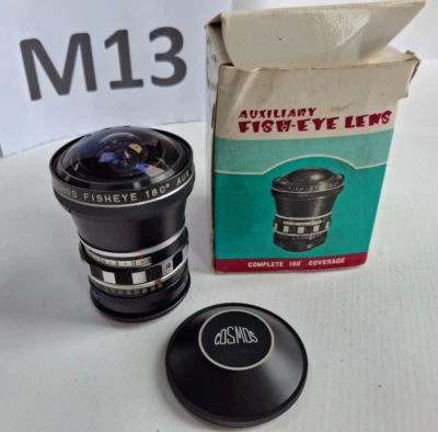 Cosmos - Aux Fisheye 180°Lens 49mm - Original box & Caps. (refB) - Image 1 of 4