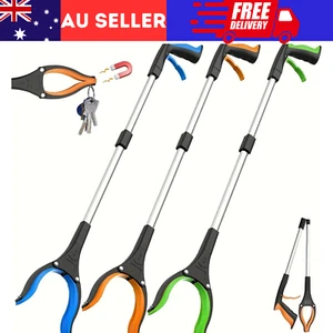 Rubbish Pick Up Reaching Tool Grabber Trigger Litter Picker Gripper Claw Arm AU - Picture 1 of 13