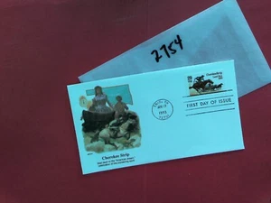 U. S.Stamp FDC- 2754 - Cherokee Strip - Fleetwood cachet- comb. shipping - Picture 1 of 1