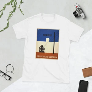 Rural Electrification Administration Vintage Unisex T-Shirt - Picture 1 of 6