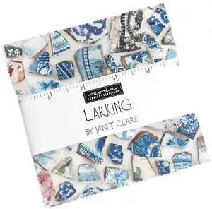 Larking Moda Charm Pack 42 100% Cotton 5" Precut Fabric Squares - Picture 1 of 6