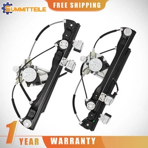 Pair Power Window Regulator with Motor Front Side For Chevy Cruze 2012-2015 NEW - Picture 1 of 14