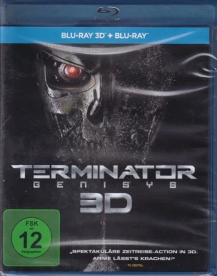 Terminator 5 - Genisys (3D + Blu-ray)  (NEU! Original verschweißt) - Bild 1 von 2