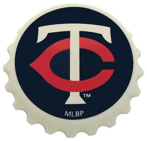 Minnesota Twins Magnet Bottle Opener Cover