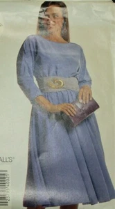 McCalls 4002 Pattern Dress Size 10-14 Uncut Evening Casual Easy - Picture 1 of 4
