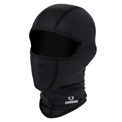 Casco de motocicleta de verano Cool Ice Silk cubierta de cabeza multifuncional anti-UV conducción Foto 1 de 4