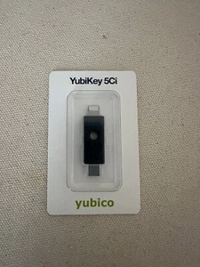 Yubico YubiKey 5Ci NFC Zwei-Faktor Authentifizierung Sicherheitsschlüssel - ERSATZTEIL & UNBENUTZT - Bild 1 von 5