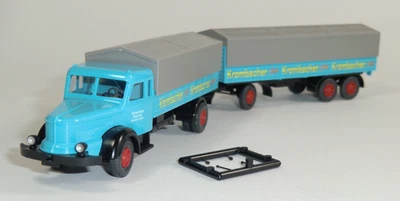 Wiking -  Krupp Titan Pritschenlastzug "Krombacher", 1:87 #25-SV1293/K29 - Bild 1 von 4