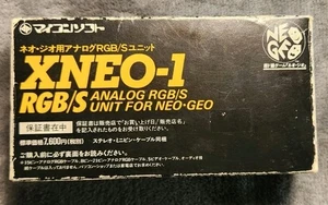 Unidad Neo Geo Analógica RGB S para Xneo 1 Microcomputadora Software Salida Estéreo Z* - Imagen 1 de 9