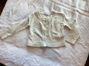 Gap Kids, Girls Easter Cardigan New Off White, Size XS (4-5) - Picture 1 of 4