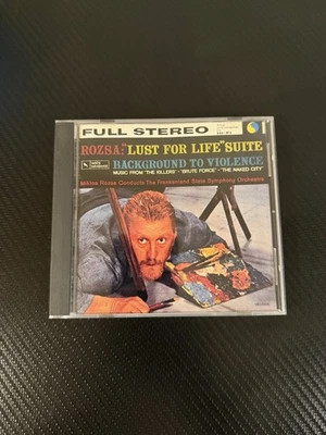 Lust For Life Suite: Background To Violence Film Score CD 1993 by Miklos Rozsa - Image 1 of 3