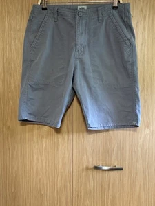 Vans Off The Wall Shorts Herren grau Baumwolle Shorts Größe 32 - Länge von 10 Zoll - Bild 1 von 10