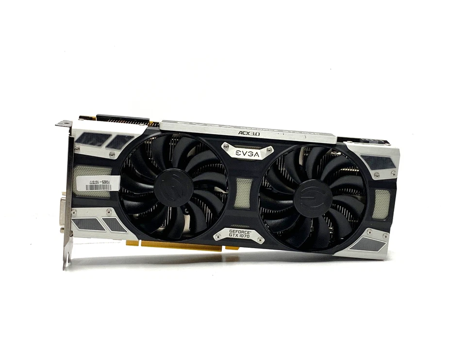 EVGA NVIDIA GeForce GTX 1070 (GP104) SC ACX 3.0 8GB GDDR5 GPU - Image 1 of 3