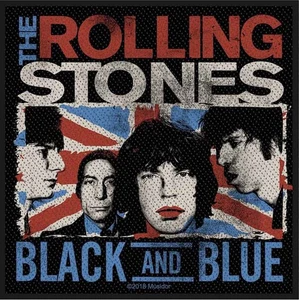 THE ROLLING STONES Patch: BLACK & BLUE (Retail Pack) Official Merch fan gift £pc - Imagen 1 de 10