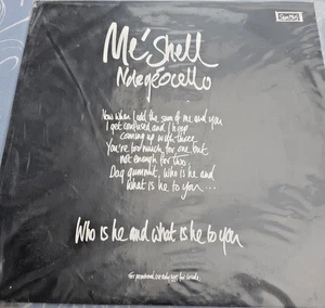 Me'Shell Nege Ocello - Who Is He And What Is He To You- Promo - Sum1965 -VG+/VG+ - Bild 1 von 3