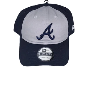 Atlanta Braves Mütze Cap New Era 9Twenty Snapback MLB Neu Etikett bestickt Erwachsene - Bild 1 von 7