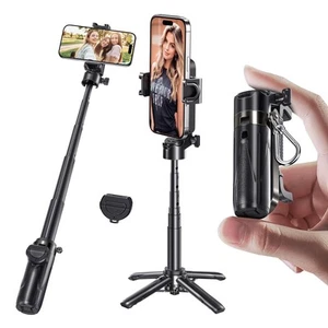 Phone Tripod, Portable Selfie Stick, Pocket Size Selfie Stick for iPhone, Tri... - Picture 1 of 7
