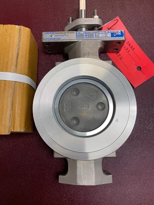 JAMESBURY 4'' 150 WAFER SPHERE BUTTERFLY VALVE 815W-11-3600XZ STAINLESS NEW - Image 1 of 4
