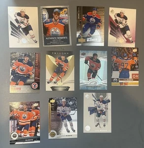 Lote de 11 tarjetas de coleccionista Connor McDavid de la NHL - Imagen 1 de 13