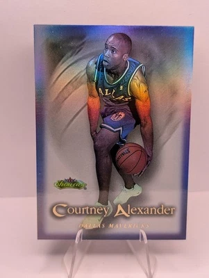 2000-01 Fleer Showcase Courtney Alexander #103 novato/1500 Dallas Mavericks Foto 1 de 2