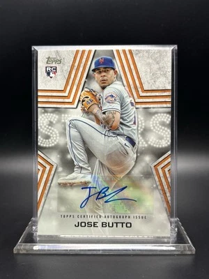 2023 Topps Series 2 - Jose Butto Auto Rookie Card No. BSA-JBU - Image 1 of 2