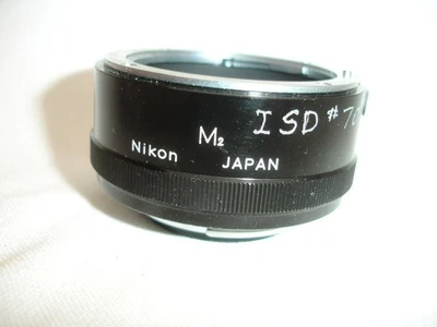 Genuine Nikon F Mount M2 Extension Tube Close UP lens Ring for Marco (engraved) - Image 1 of 4