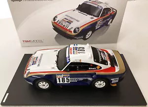 Modellino TSM 1:18 Porsche 959/50 - 1986 Dakar Rally #186 - RARE MIB - Foto 1 di 7