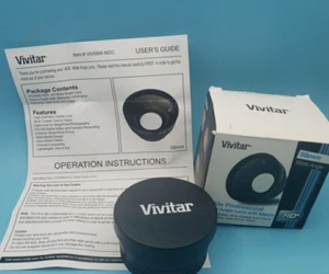 Vivitar Wide Angle Lens 0.43x Professional Wide Angle Lens With Macro NEW - Picture 1 of 7