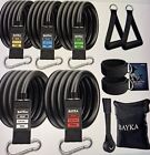 Brand New Bayka 11 Piece Exercise Workout Gym Resistance Bands Set Sold  Out