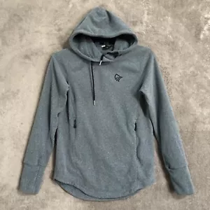 Norrona Warm2 Damen Extra Small hellblau weicher Fleece Polartec Pullover Hoodie - Bild 1 von 13