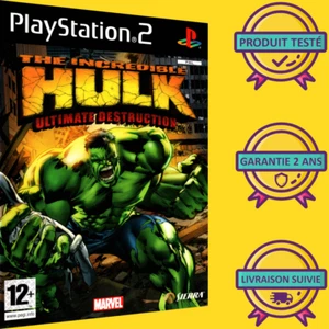 🧌 THE INCREDIBLE HULK : ULTIMATE DESTRUCTION - PLAYSTATION 2 PS2 🧌 - Foto 1 di 3