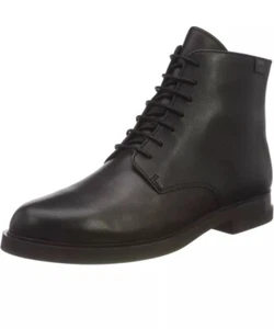 CAMPER Iman Black Lightweight Leather Boots Shoes 42 ( Best Fit 10.5-11) - Picture 1 of 2