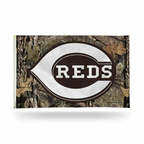 Cincinnati Reds CamoFlag 3x5ft Banner Polyester Baseball World Series reds011 Cover