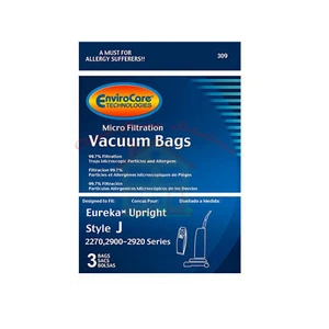 EnviroCare passend für Eureka Style J Mikrofiltrations-Staubsaugerbeutel 309 6 Beutel - Bild 1 von 1