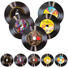 Papier-Schallplatten-Rock'n'Roll-Party-Deko Retro-Vinyl-Pinnwand