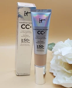 ItCosmetics Your Skin But Better CC+ Anti-Aging Hydrating Serum SPF 50 EXP 2023 - Picture 1 of 6