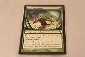 Magic the Gathering Common x4 Feral Invocation - Picture 1 of 1