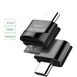 TF Card Smart Memory Card USB-C Adapter USB 3.0 Card Reader OTG Adapters Type C - Picture 1 of 18