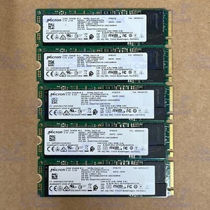 LOT TRAVAUX 5X - HP/Micron - SSD 256 Go NVMe M.2 2280 - MTFDHBA256TCK - L36057-001 - Photo 1/3