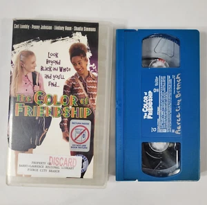 The Color Of Friendship VHS Video Tape TESTED Works Disney Channel Movie 2000 - Picture 1 of 22
