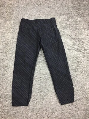 Calvin Klein Active Capri Leggings Womens Size Small Gray Black Athletic - Image 1 of 4