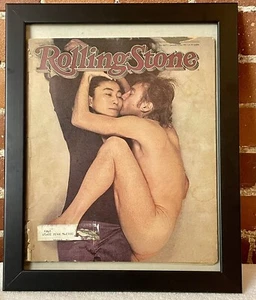 Framed Rolling Stone Magazine John Lennon Tribute Edition Jan 22 1981 Beatles - Picture 1 of 20