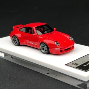 FuelMe 1:64GW Porsche Gunther Werks 993 GULF car model 400R resin limited Red - Picture 1 of 6