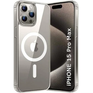 I Phone 15 Promax TPU+PC Ultra-Hybrid Back Case Cover Compatible With Magsafe - Picture 1 of 6