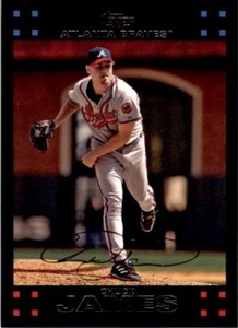 2007 Topps Chuck James . Atlanta Braves #201