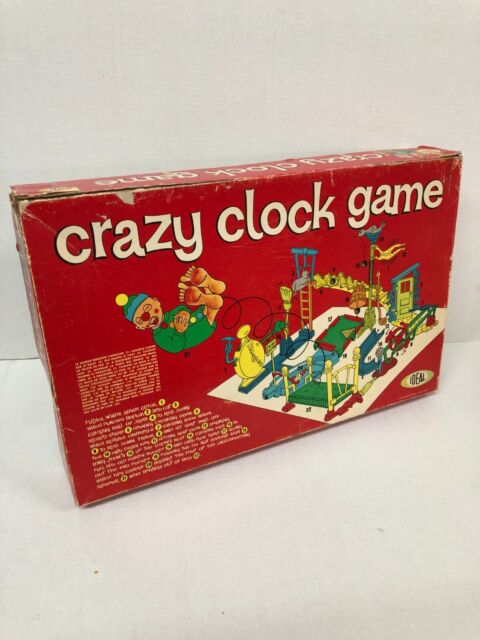 Crazy Clock Game - 1964 - Ideal - Great Condition