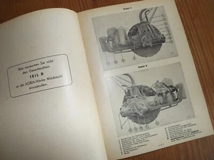 Agria 1800 Betriebsanleitung BA Bedienungsanleitung 1962 Anleitung Original - Bild 1 von 3